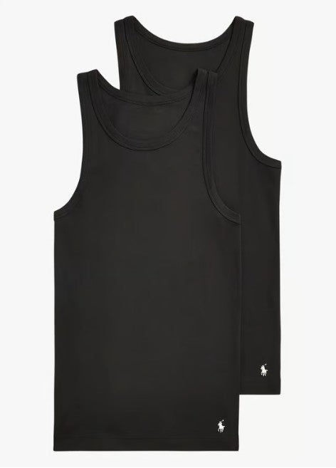 Polo Ralph Lauren - 2-Pack Tanks - Zwart