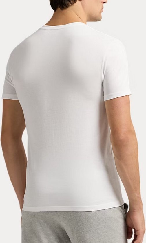 Polo Ralph Lauren-3-Pack T-shirts-V-hals-WIT