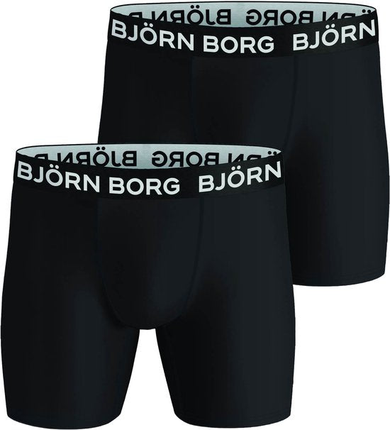 bjron borg microfiber 2 pack zwart