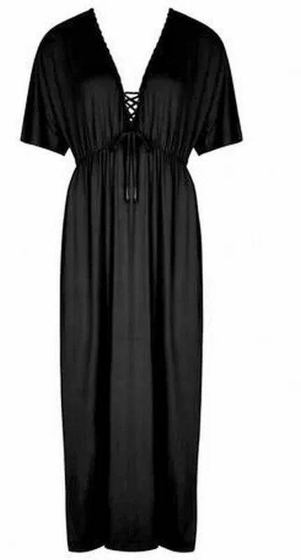 Antigel - Beachdress - La Modeuse - zwart