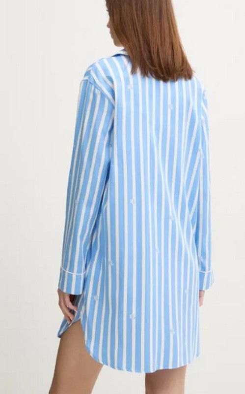 Lauren Ralph Lauren - Sleepshirt Blauw