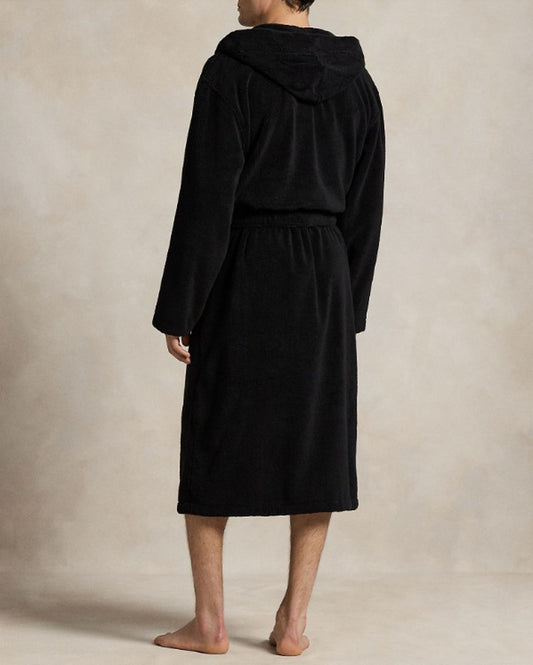 badjas polo rlpah lauren zwart