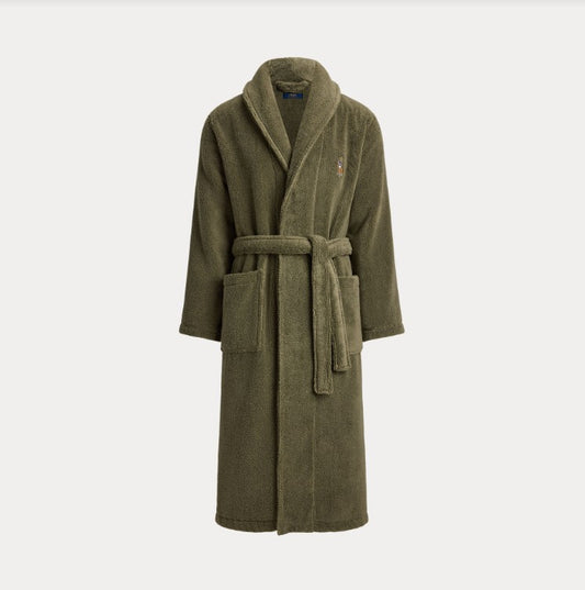 polo ralph lauren badjas green