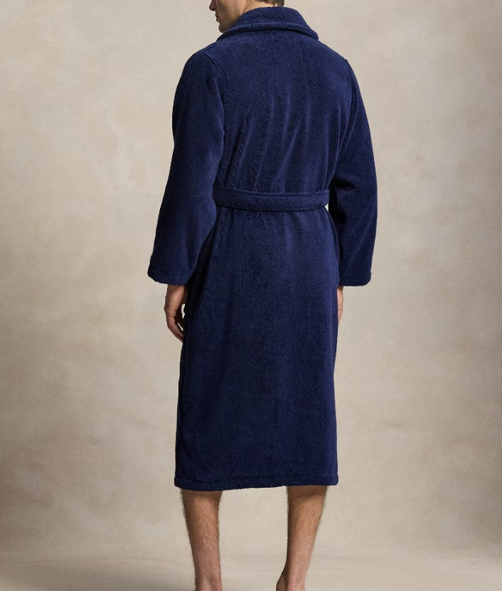 polo ralph lauren badjas navy