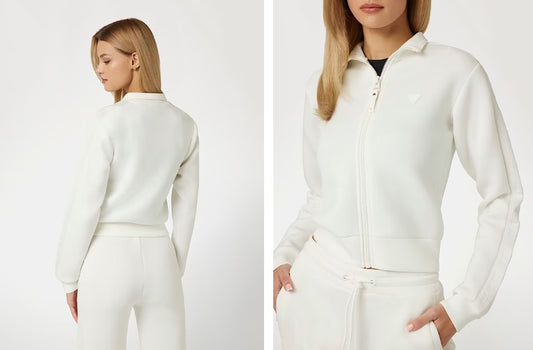 Guess - New Allie Scuba Zip Sweater