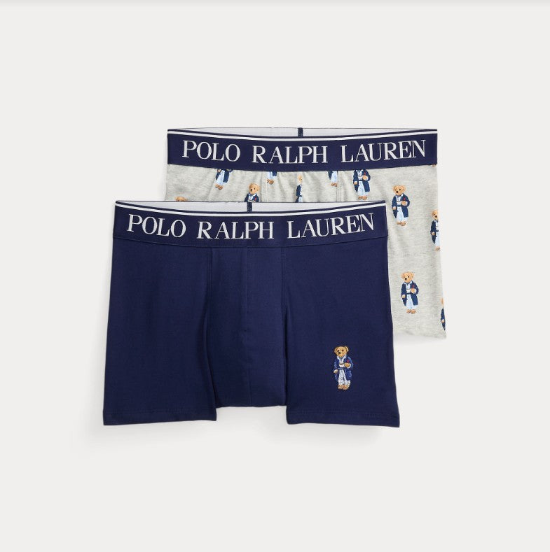 polo ralph lauren 2 -pack trunks bear