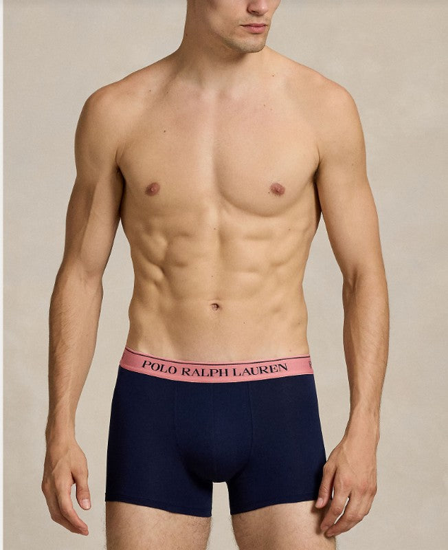 Polo Ralph Lauren - 3-pack Trunks - Blauw | Lingerie Mission
