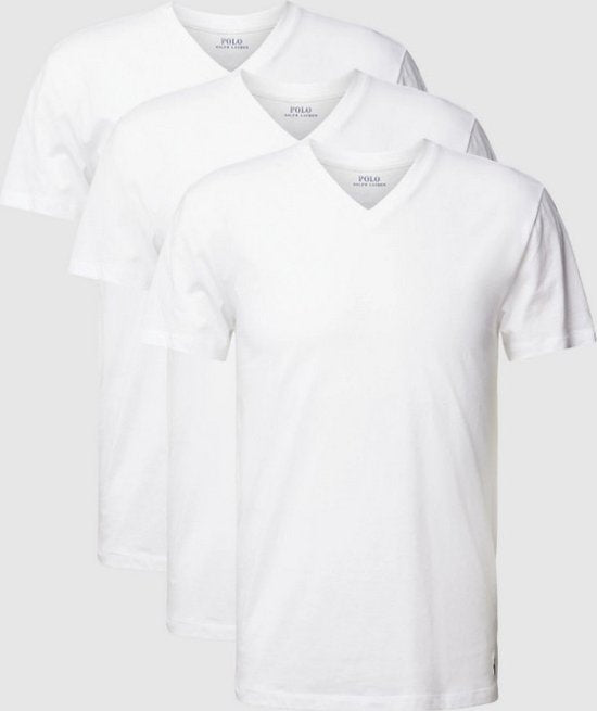 POLO RALPH LAUREN 3 PACK WITTE T-SHIRTS