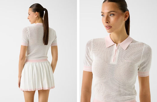 Guess Active - Cropped Polo Shirt - Lingerie Mission