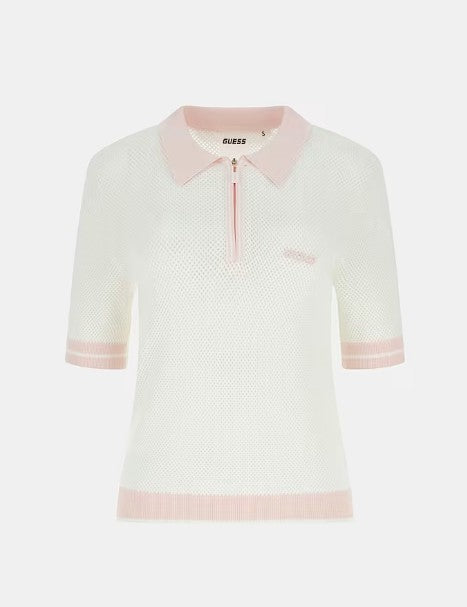 Guess Active - Cropped Polo Shirt - Lingerie Mission