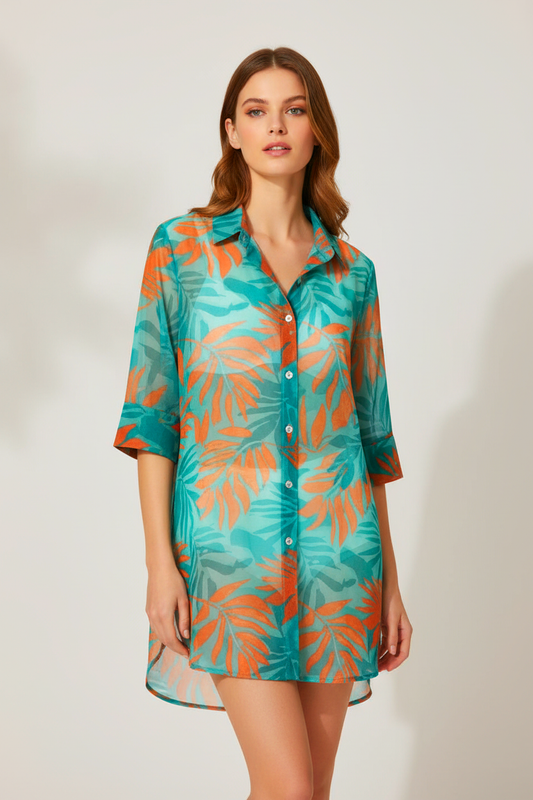 ROIDAL BADMODE BLOUSE ANEU PALMA COLLECTIE