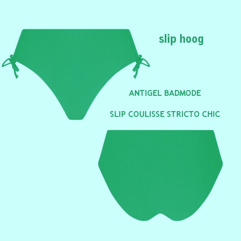 slip coulisse antigel badmode stricto vert