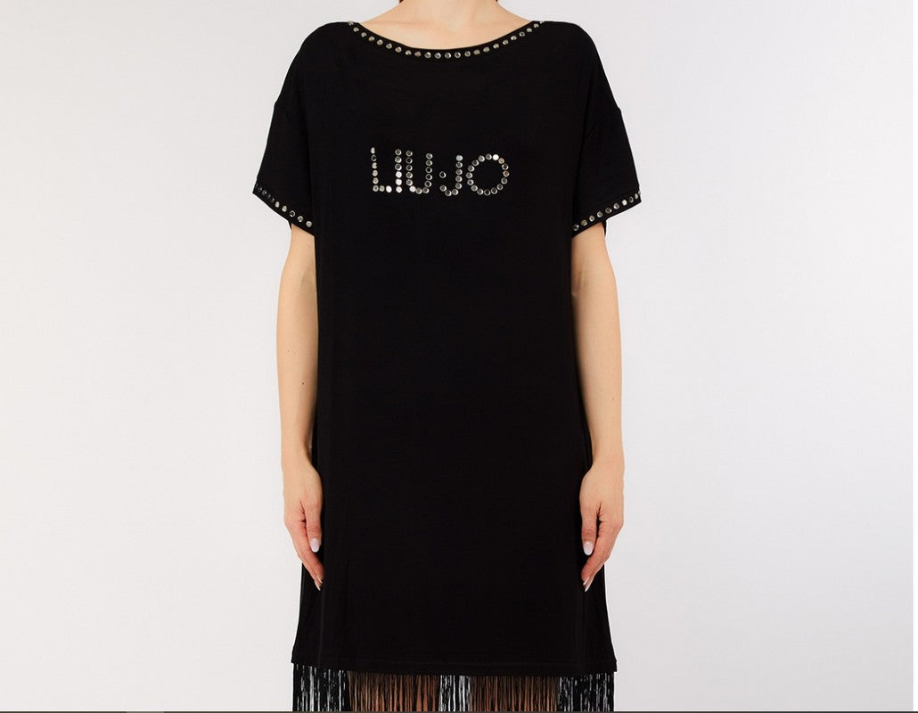 Liu Jo Beachdress Zwart 2026 | Franjes & Logo