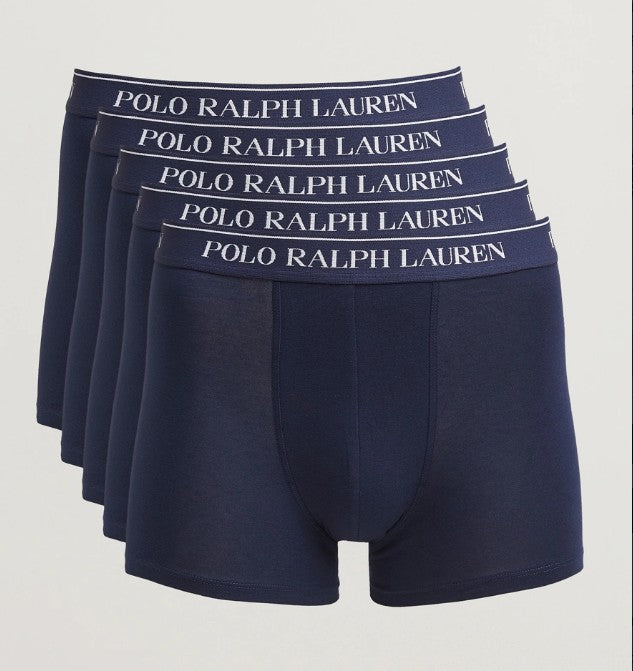 Polo Ralph Lauren - 5-Pack Trunks- NAVY  | Lingerie Mission