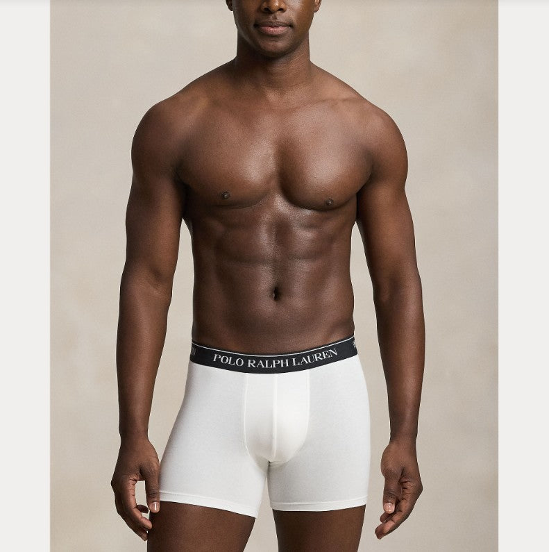 Polo Ralph Lauren Boxer Briefs 3-Pack - zwart/blauw/wit